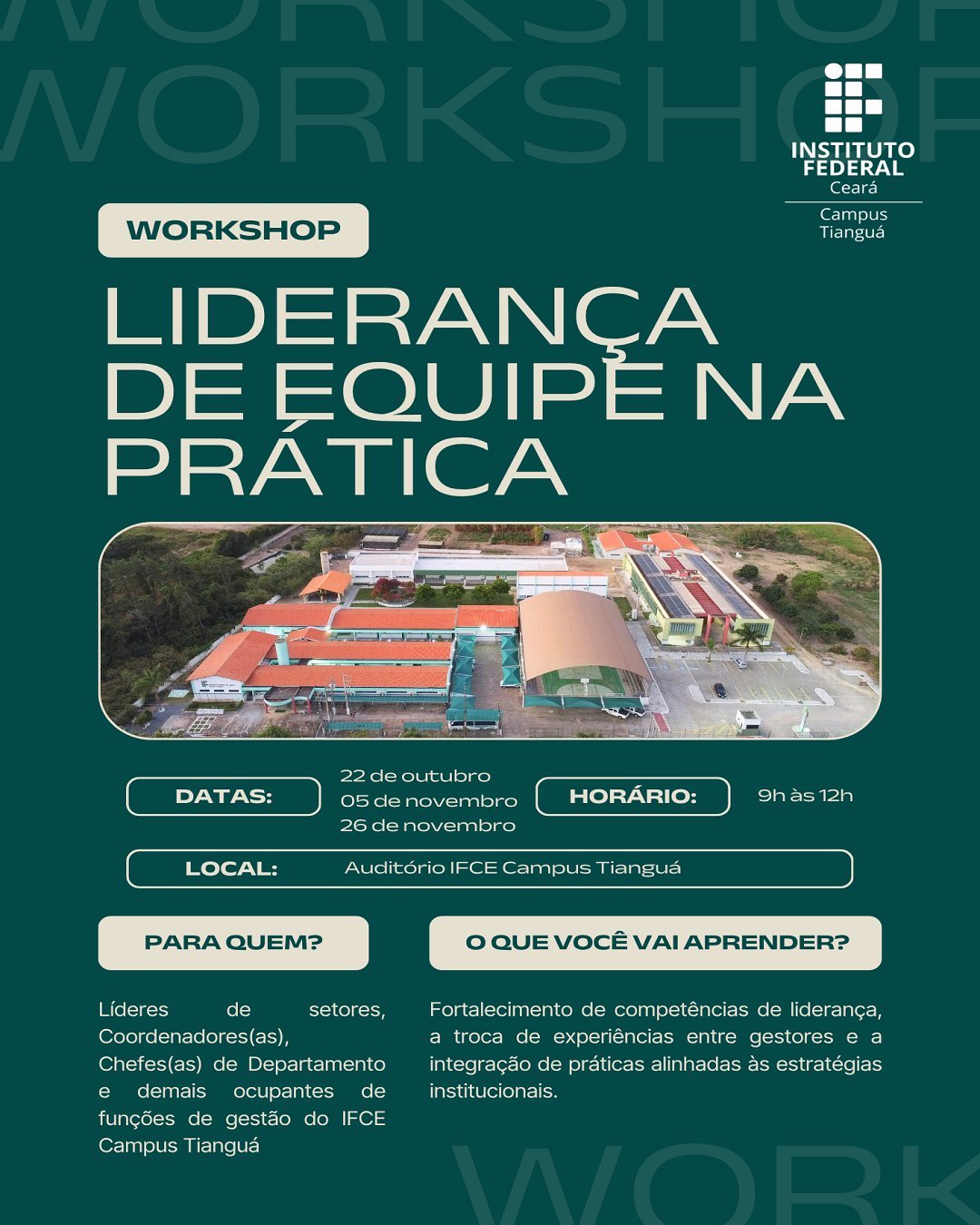 Capa do Evento