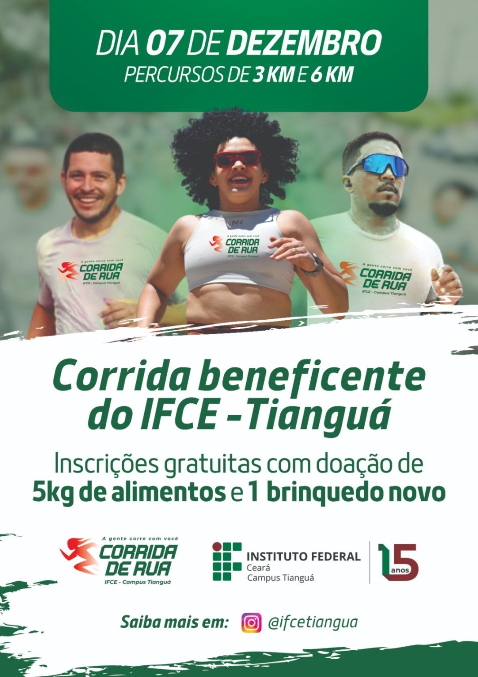 Corrida de Rua do IFCE Campus Tianguá